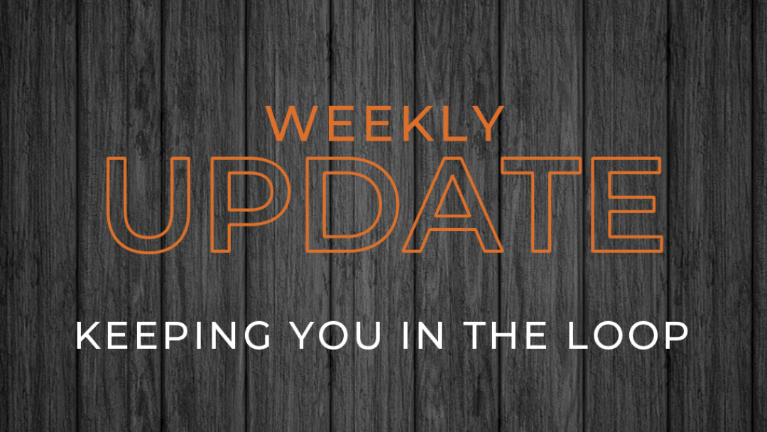Keeping You in the Loop 43 Weekly Update Crossroads